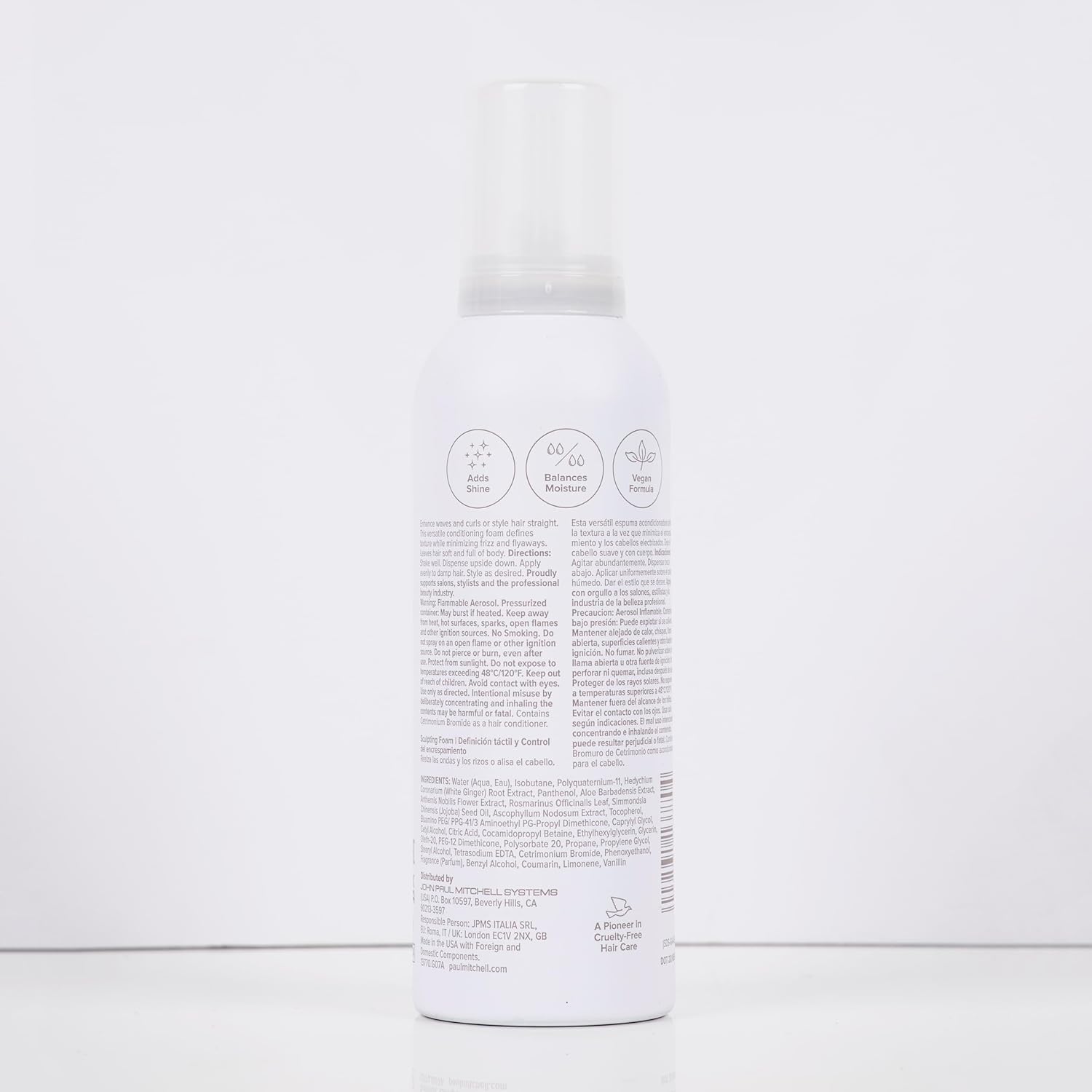 Paul Mitchell Sculpting Foam – Self-Care Hair Ritual for Voluminous, Touchable Styles