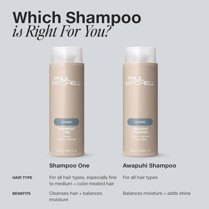 Paul Mitchell Shampoo One – Mindful Bath Time Ritual, Gentle Daily Cleanser for Color-Treated Hair