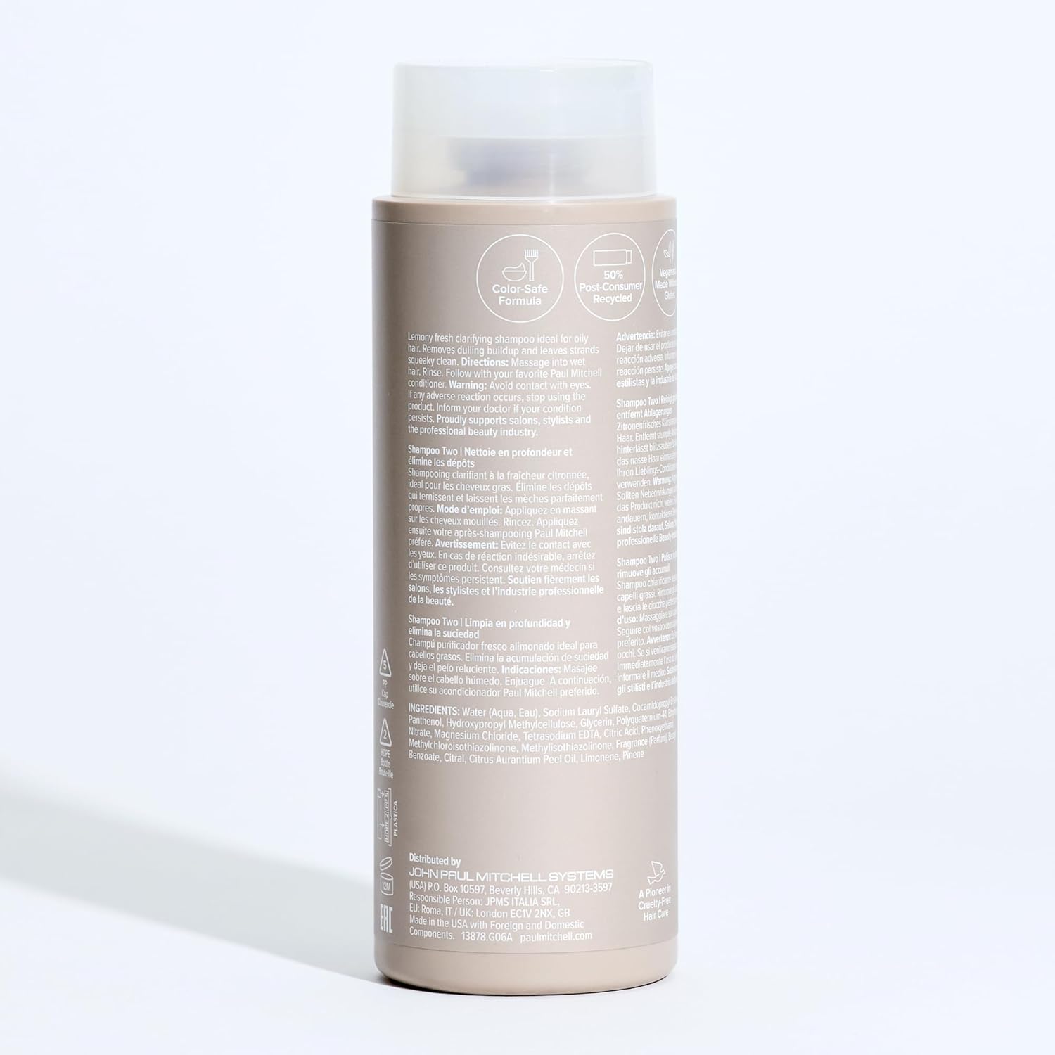 Paul Mitchell Shampoo Two Clarifying Wash – Weekly Reset Ritual for Oily Hair at Home