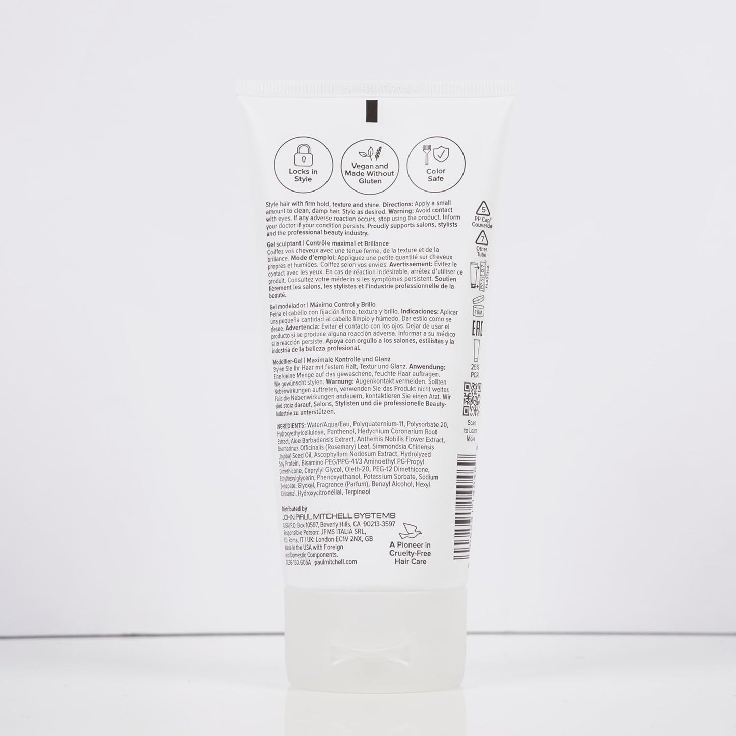 Paul Mitchell Super Clean Sculpting Gel – Quick Office-Ready Slick Back, All-Day Firm Hold