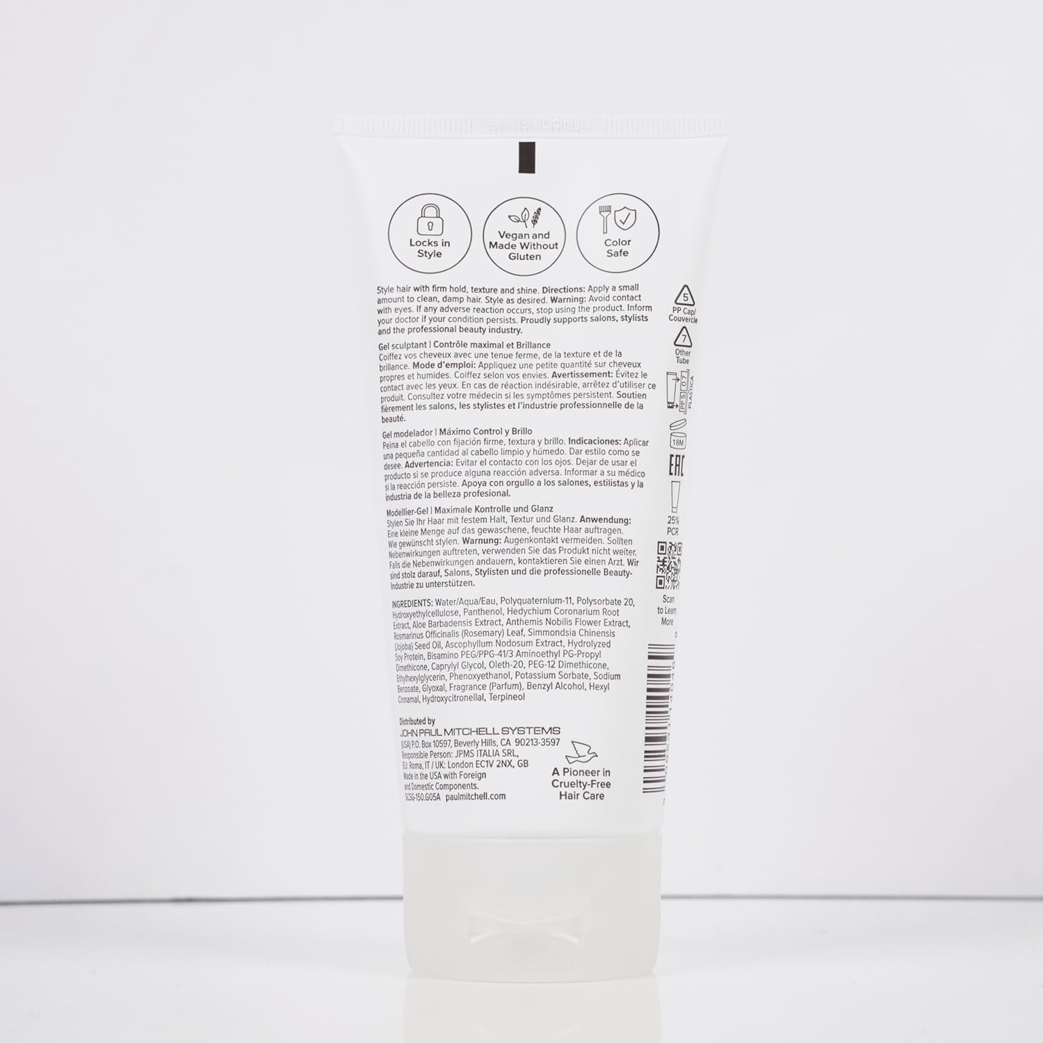 Paul Mitchell Super Clean Sculpting Gel – Quick Office-Ready Slick Back, All-Day Firm Hold