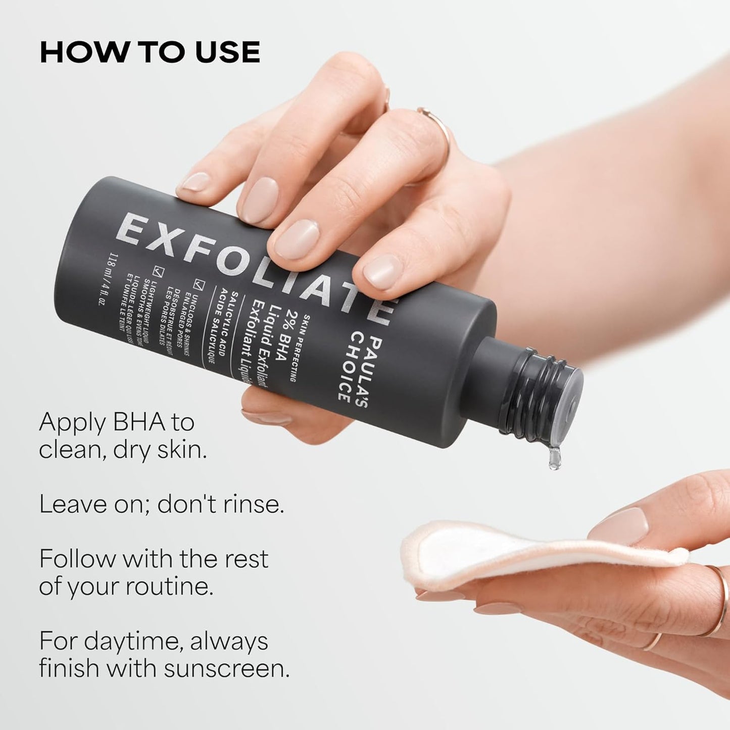 Paula's Choice 2% BHA Liquid Exfoliant – Streamlined Multi-Step Skincare for an Uncluttered Vanity