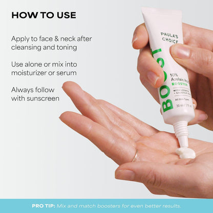 Paula's Choice BOOST 10% Azelaic Acid + Salicylic Acid Serum – One-Step Multi-Active for a Cluttered-Free Skincare Shelf