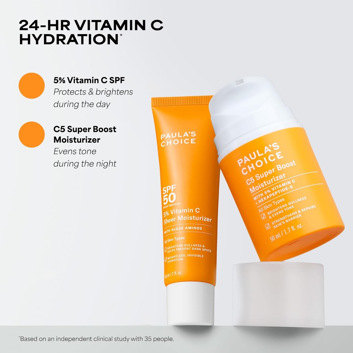 Paula's Choice C5 Super Boost Moisturizer – Nightly Brightening Ritual for Dull, Uneven Skin