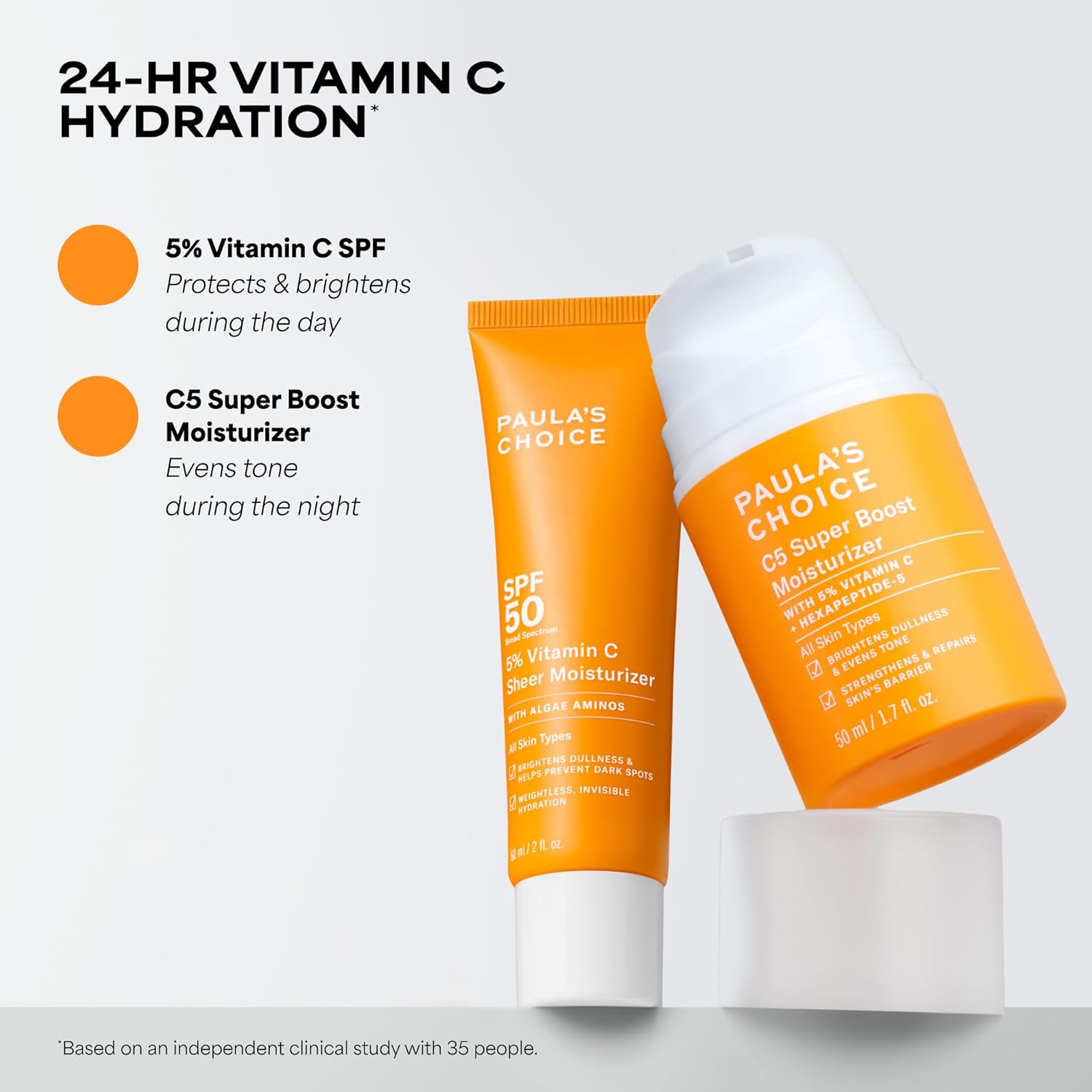 Paula's Choice C5 Super Boost Moisturizer – Nightly Brightening Ritual for Dull, Uneven Skin
