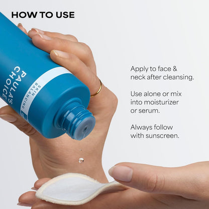 Paula's Choice SKIN BALANCING Pore-Reducing Toner — Streamlined Niacinamide Step for Clutter-Free Vanity, Uncluttered Bathroom Counter