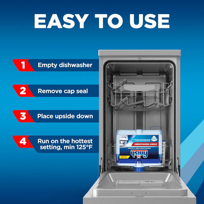 penetrates hidden components including spray arms, filters, and internal pipes