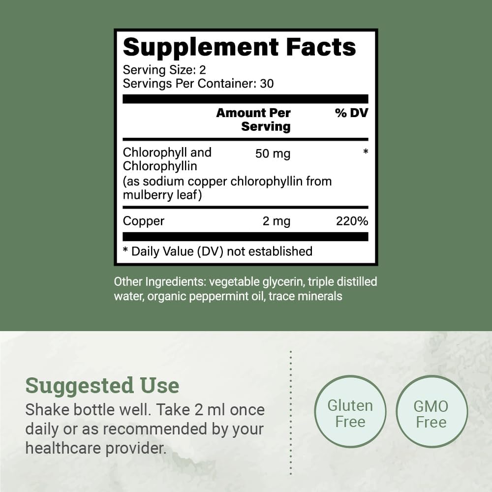 peppermint flavoring for palatable daily intake