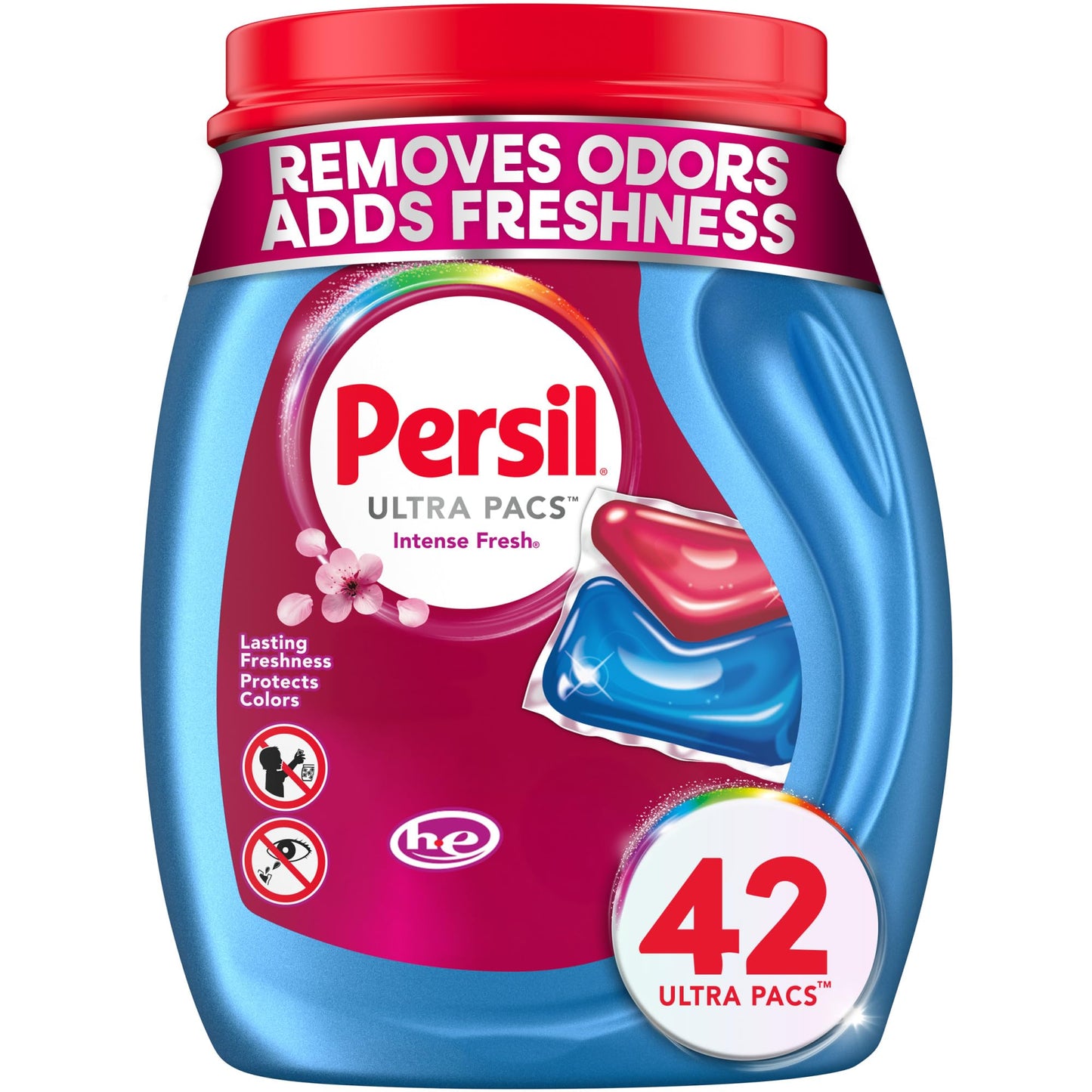 Persil Ultra Pacs Intense Fresh Laundry Detergent – Scent-Ritual Wash for Meditation Space Towels, Long-Lasting Intense Fresh 100 Count