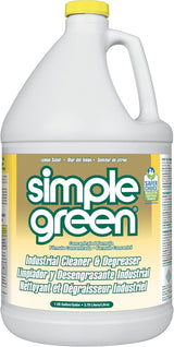 Simple Green Industrial Cleaner and Degreaser 1 Gal. Lemon Scent – Non-Toxic Degreaser for Manufacturing Plants and Industrial Facilities