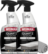 Weiman Quartz Countertop Cleaner & Polish – Streak-Free Shine for Modern Kitchens and Islands