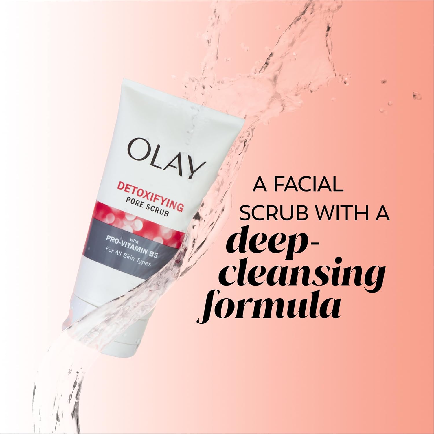 physical + chemical dual-action scrub formula for surface polishing and deep cleaning