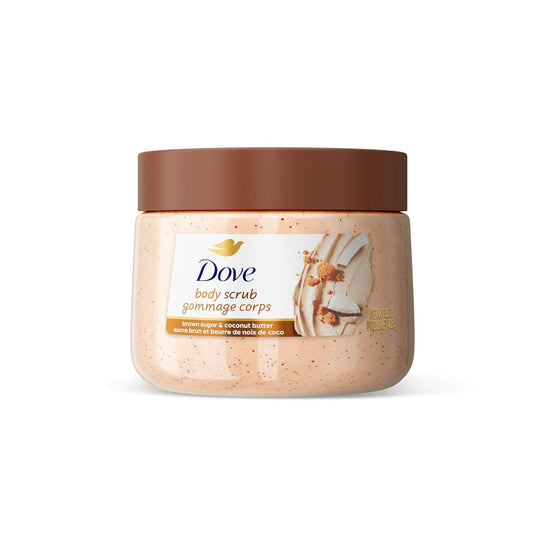 physical exfoliant powered by sugar crystals (or himalayan salt in that variant) suspended in a moisturizing cream base