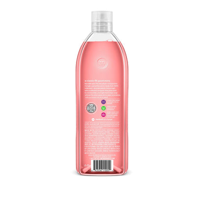 pink grapefruit foaming formula with hydrating cleansers