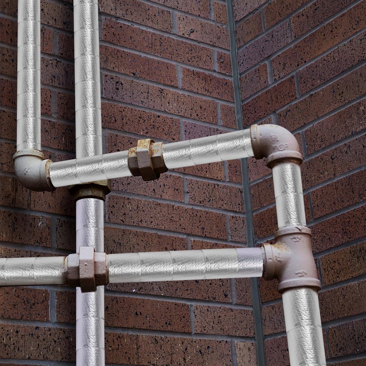 Pipe Wrap Insulation - 33ft Clean-Cut Foam Tape for Uncluttered Utility Spaces and Streamlined Plumbing