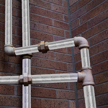 Pipe Wrap Insulation - 33ft Clean-Cut Foam Tape for Uncluttered Utility Spaces and Streamlined Plumbing