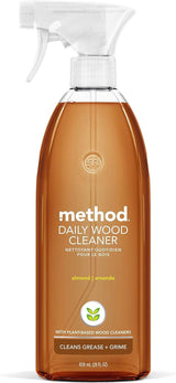 Method Daily Wood Cleaner Almond – Aromatherapy-Inspired Ritual for Bedroom Dressers and Nightstands