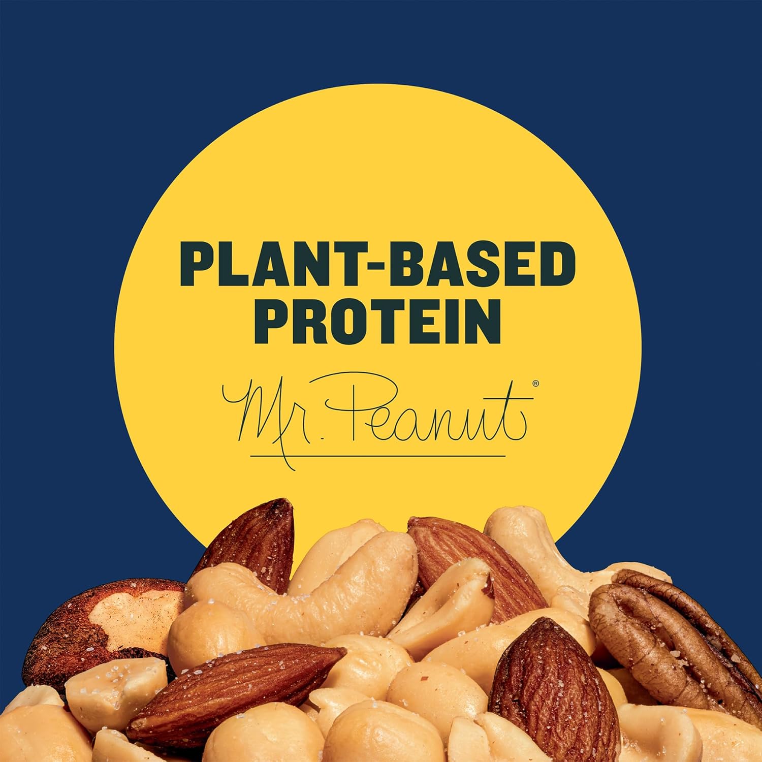 PLANTERS Lightly Salted Mixed Nuts Canister – Lower-Sodium Pantry Snack for Heart-Conscious Home Kitchens