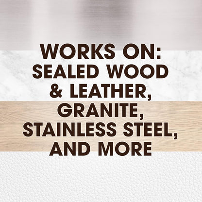 Pledge Enhancing Polish – Granite and Wood Shine Spray for Dining Room Decor, 9.7oz Pack of 3