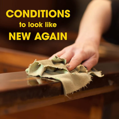 Pledge Reviving Wood Conditioner – Bedroom and Dining Room Décor Essential for Sealed Wood Tables, Chairs and Built-Ins, 9.7oz