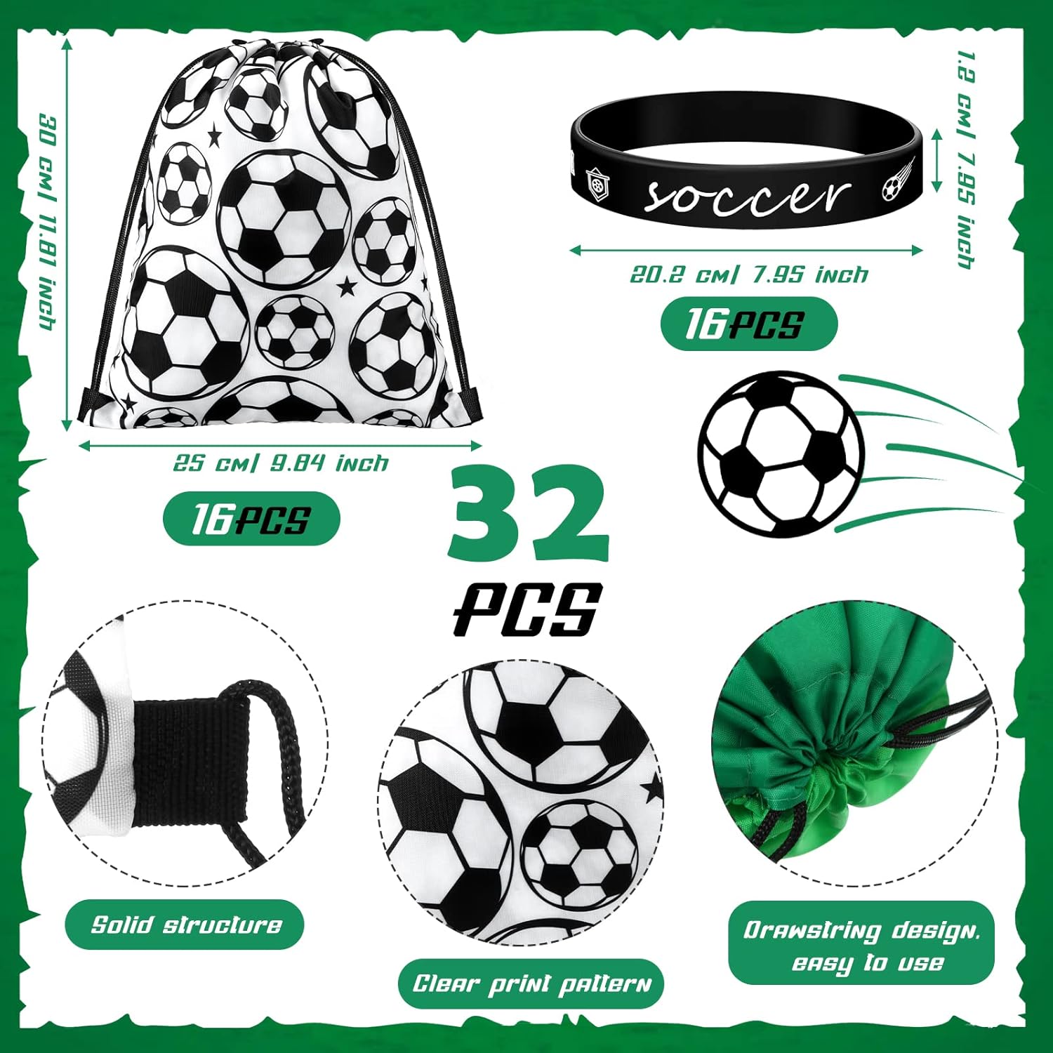 polyester drawstring bags (9.84 x 11.81 in) with adjustable drawstring straps, large enough for snacks and small gifts