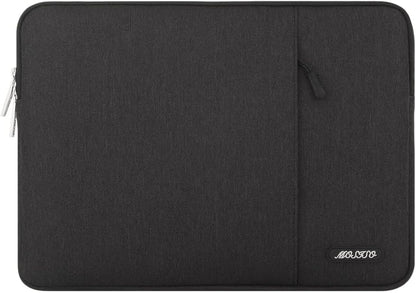 polyester exterior with polyester foam padding layer and fluffy fleece fabric lining for shock and scratch protection