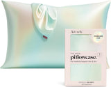 Kitsch Satin Pillowcase with Zipper – Nightly Hair Care Ritual for Curly and Frizz-Prone Hair, Standard Size