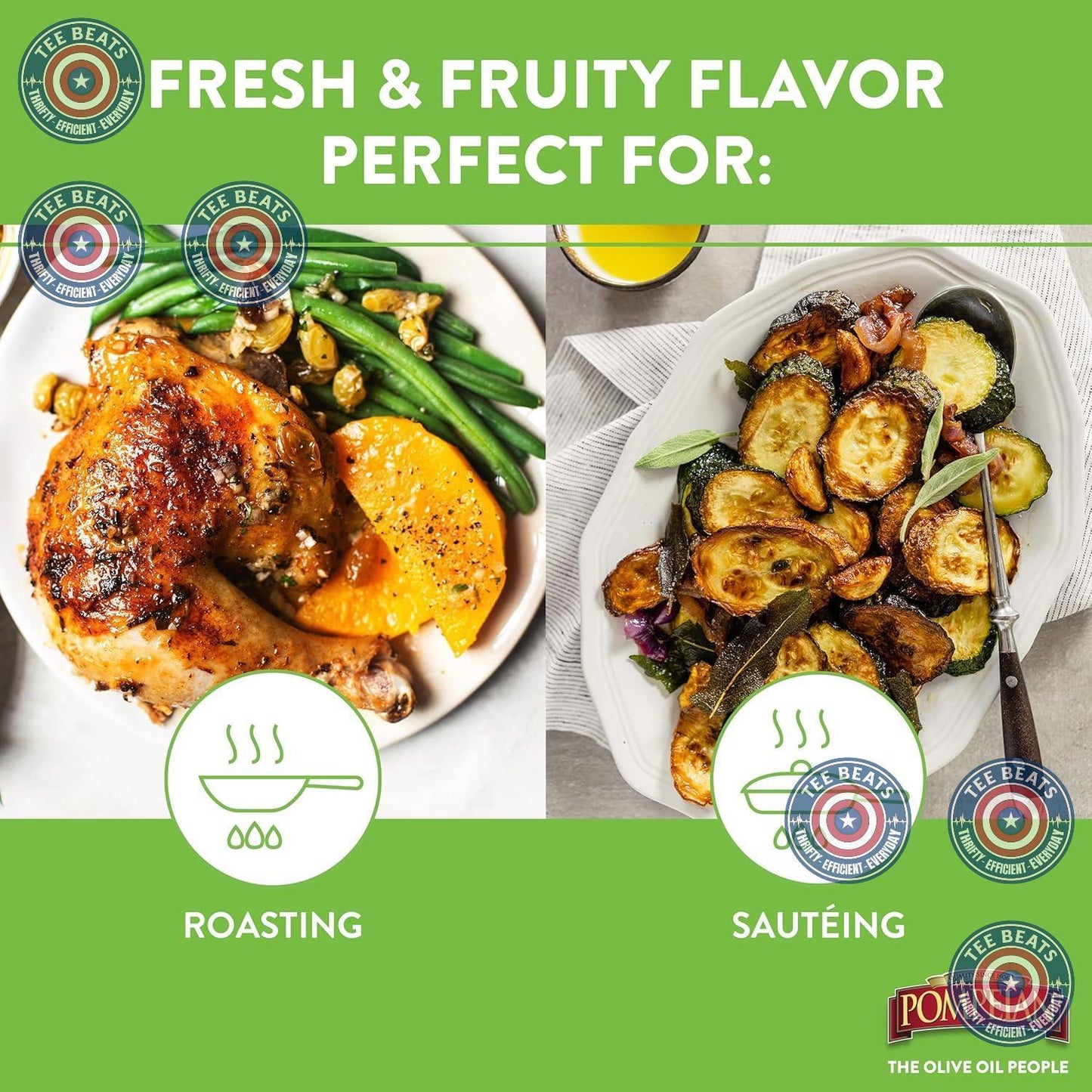 Pompeian Gourmet Selection Extra Virgin Olive Oil – Heritage Crafted Since 1906, First Cold Pressed Gourmet Oil for Elevated Home Dining
