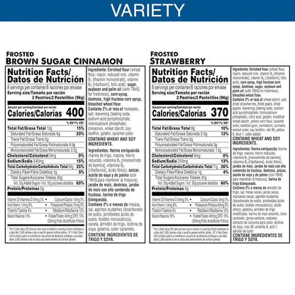 Pop-Tarts Toaster Pastries Variety Pack, Kids Breakfast and Lunchbox Snacks, 32 Count Bulk Box