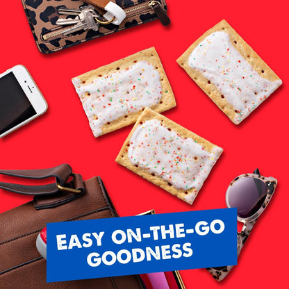 Pop-Tarts Toaster Pastries Variety Pack, Kids Breakfast and Lunchbox Snacks, 32 Count Bulk Box