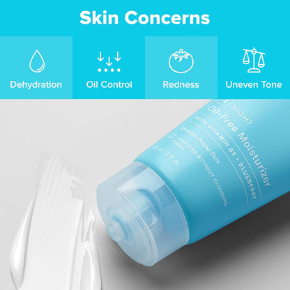 pore-minimizing niacinamide to visibly reduce pore appearance