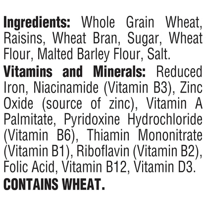 Post Raisin Bran Cereal – Heart-Healthy Whole Grain Breakfast for Wellness-Minded Adults, 16.6 oz