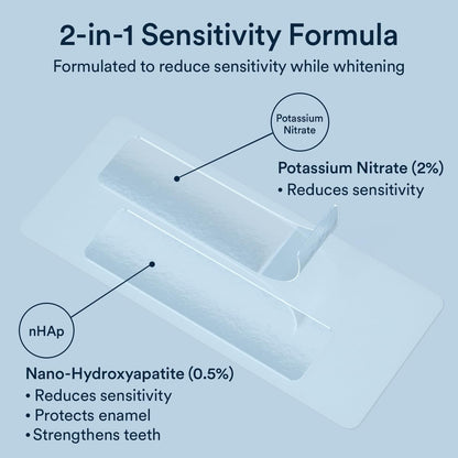 potassium nitrate desensitizer identical to sensitivity toothpaste