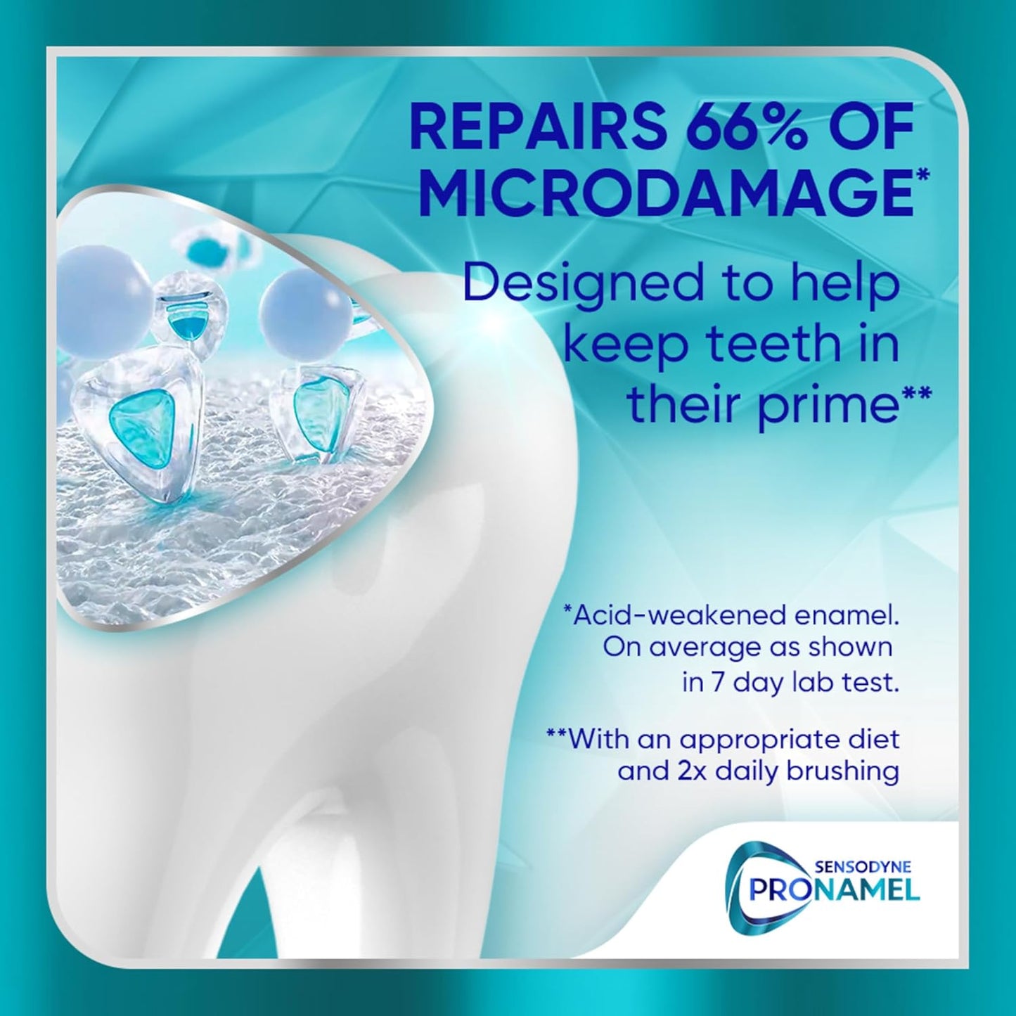 potassium nitrate for sensitivity relief alongside enamel care