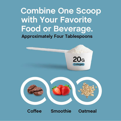 powder form that mixes easily into hot or cold beverages, smoothies, and recipes