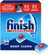 Finish Powerball Dish Tabs – Home Office Dishwashing Solution for Quick Lunch Cleanup