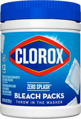 Clorox Control Bleach Packs – Kid-Safe Laundry Whitening for Family Homes, Splashless Pods