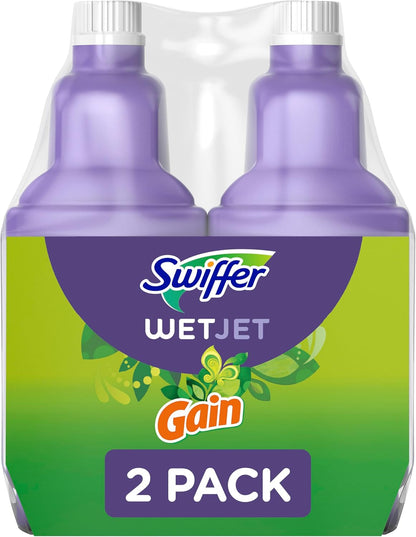 pre-mixed liquid cleaning solution ready to pour into wetjet cartridge