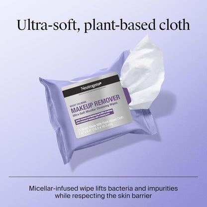 pre-moistened, no-rinse format with calming bedtime fragrance