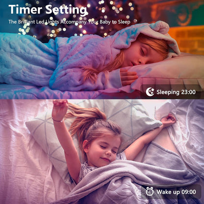 pre-set timing mode that auto-turns the strip on or off at a chosen time