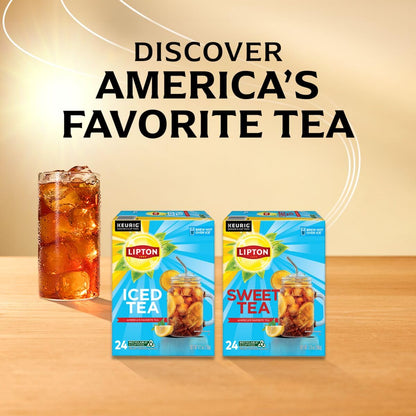 pre-sweetened formula using sugar and sucralose for consistent sweet tea taste