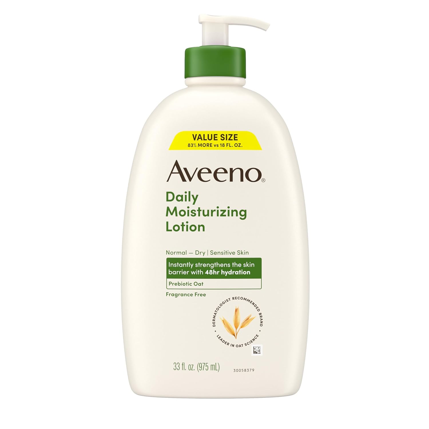 prebiotic oat formula that hydrates and strengthens the skin's protective moisture barrier