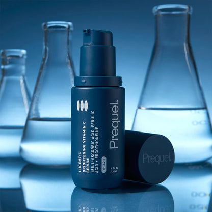 Prequel Skin Lucent-C Vitamin C Serum – Clean, Fragrance-Free Daily Facial Treatment