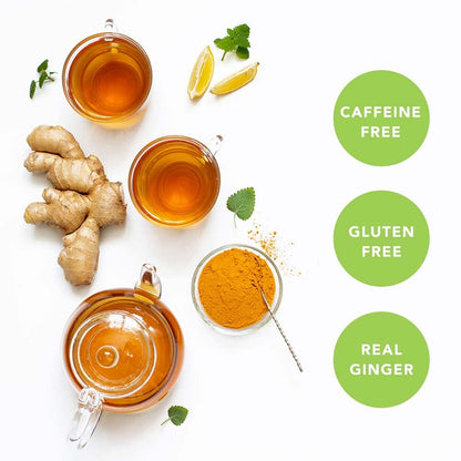 Prince of Peace Instant Ginger Honey Crystals with Turmeric – Bedside Wind-Down Ritual for Sore Throat and Sinus Relief
