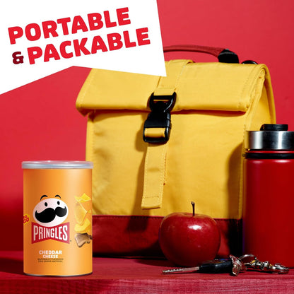 Pringles Potato Crisps Variety Pack – Kids Lunchbox Snack Cans for School and After-School