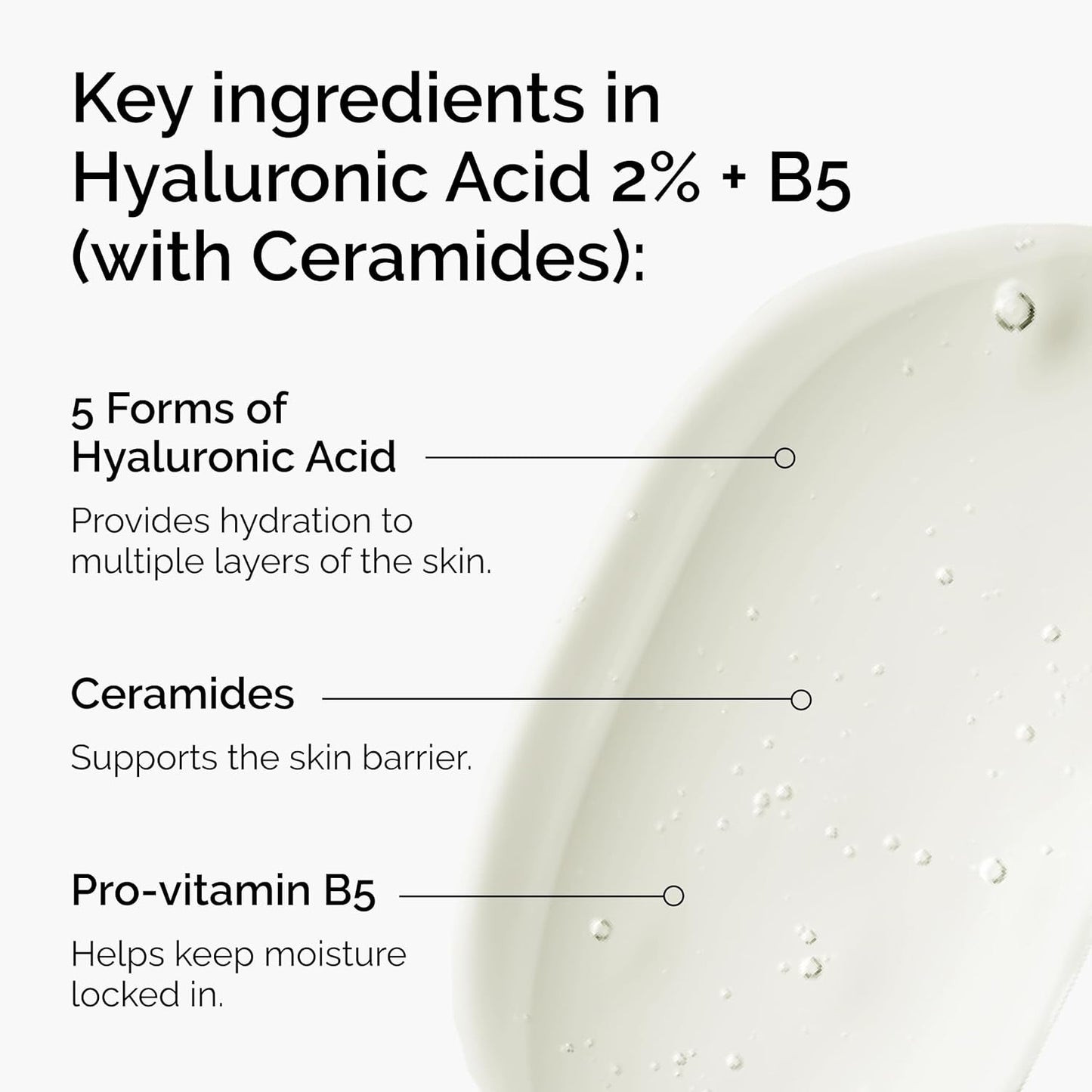 pro-vitamin b5 (panthenol) for enhanced moisture retention and elasticity
