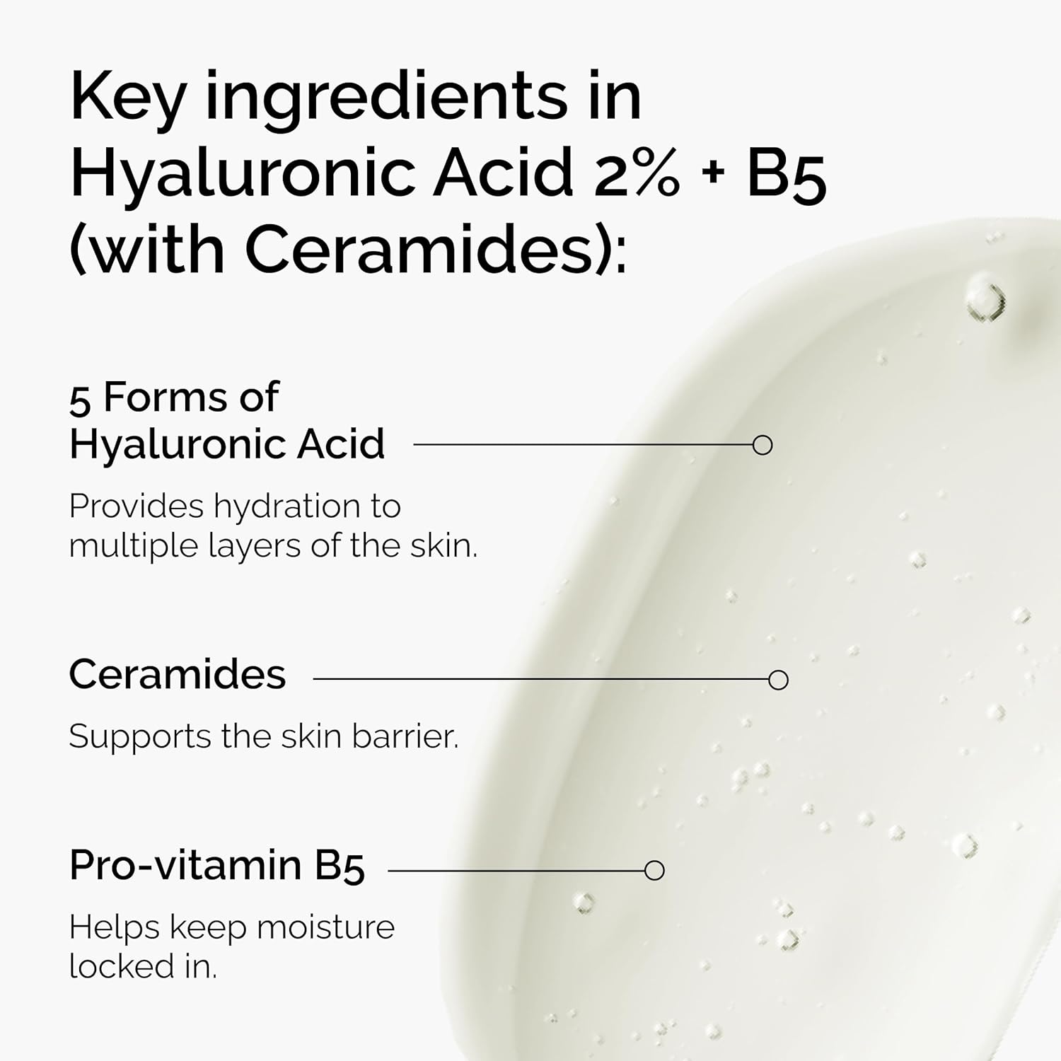pro-vitamin b5 (panthenol) for enhanced moisture retention and elasticity