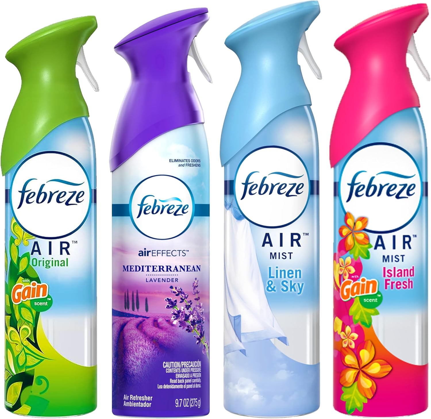 procter & gamble febreze odor-eliminating formula (not just fragrance cover-up)