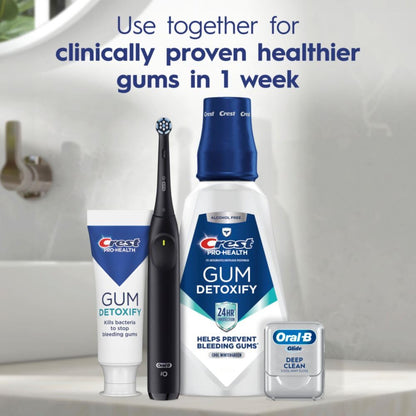 professionally designed deep-clean formulation targeting below and around the gumline