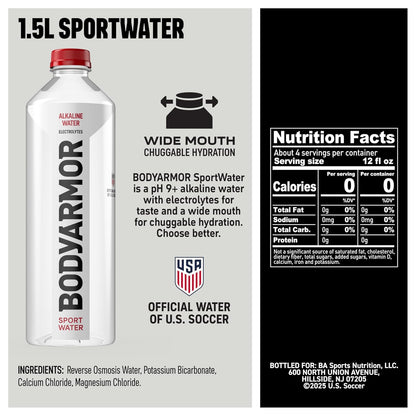 proprietary electrolyte blend of potassium bicarbonate, calcium chloride, and magnesium chloride